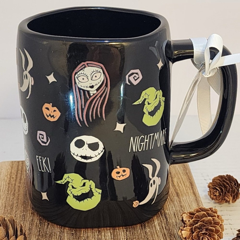 Rae Dunn Nightmare Before Christmas Color Changing Mug NEW